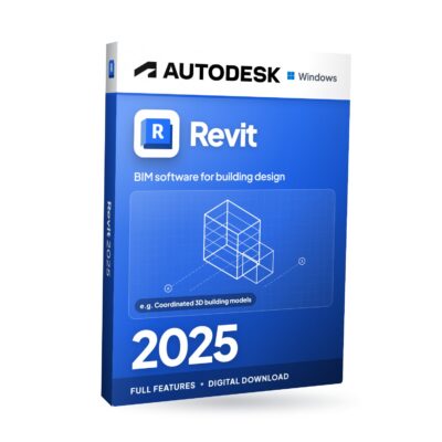 Autodesk Revit 2025 for Windows software box