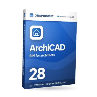 Graphisoft ArchiCAD 28 software box