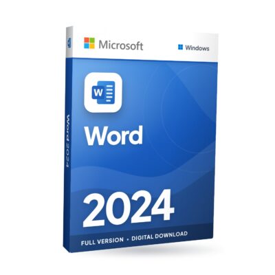 Microsoft Word 2024 for Windows software box
