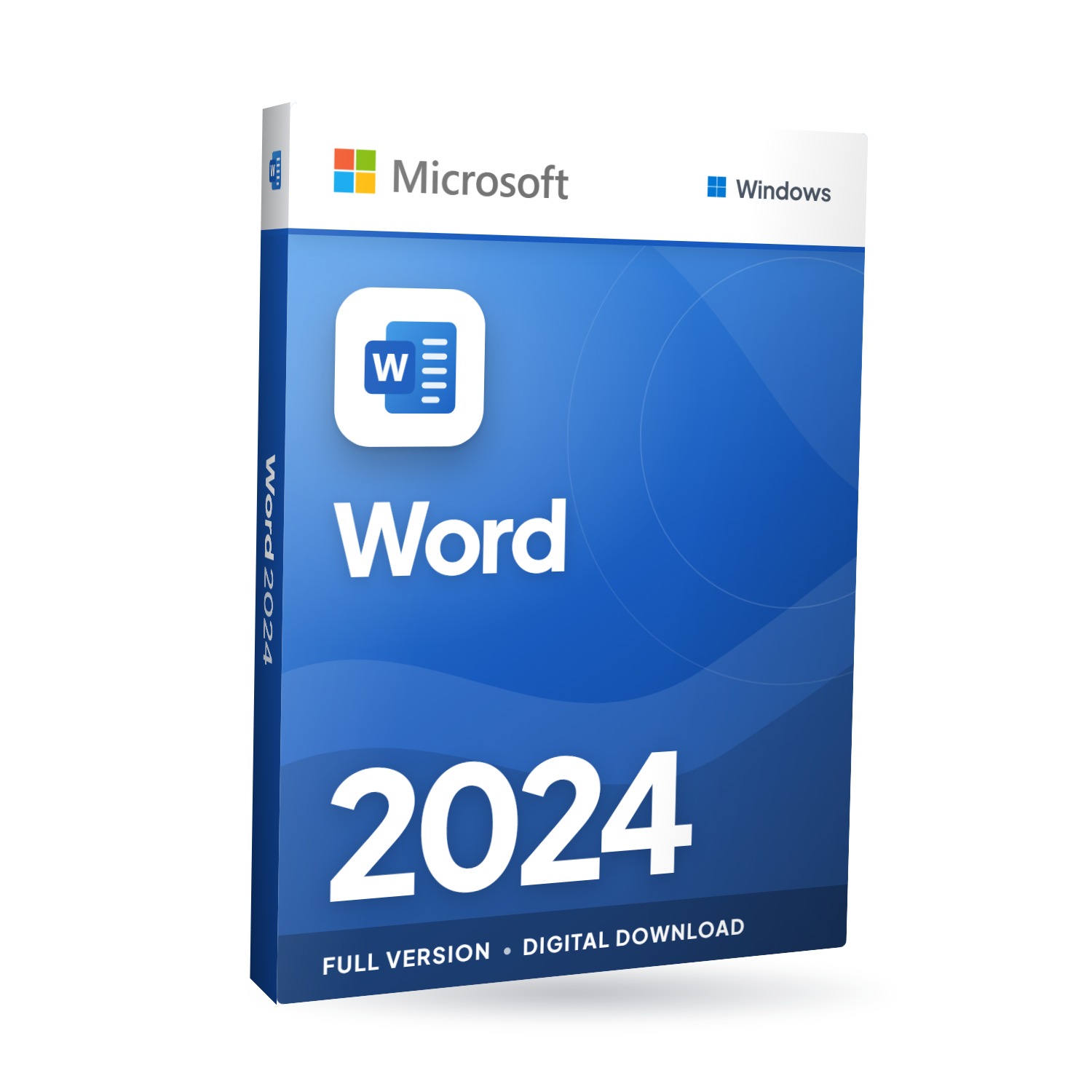 Microsoft Word 2024 for Windows software box